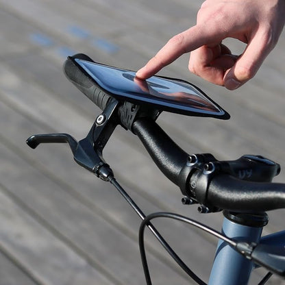 Shapeheart - Magnetic Bike Phone Holder | Anti Vibration | Waterproof Phone Holder for Bike | 360° Orientation