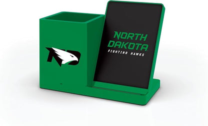 SOAR NCAA Unisex Wireless Charging Stand with Desktop Organizer
