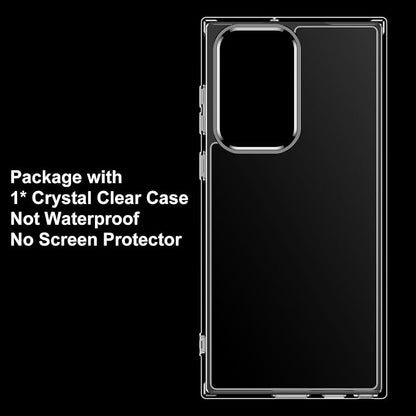 Temdan Designed for Samsung Galaxy S22 Ultra Case Clear [Military Grade Drop Protection] [Never Yellowing] Slim Thin Phone Case for S22 Ultra Case - Crystal Clear
