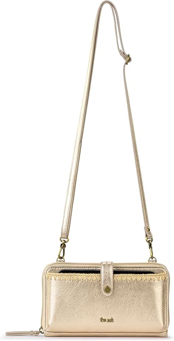 The Sak Iris Smartphone Crossbody Purse - Small Women's Cellphone Bag & Wallet For Everyday- Convertible Wristlet With Zipper