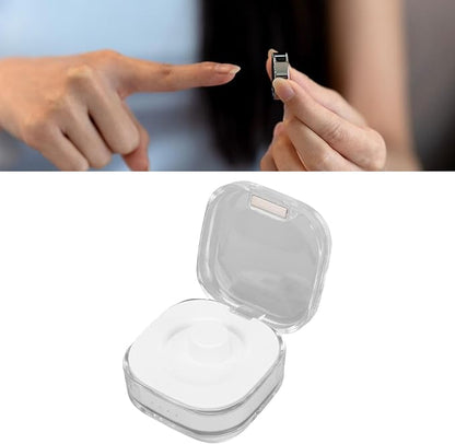 Smart Ring Charging Case, Magnetic Charging Port Type C Fast 1H Full Charge, Compatible R02 R03 R06 R11M R8 H01 SR05, Portable Travel Charger (White)