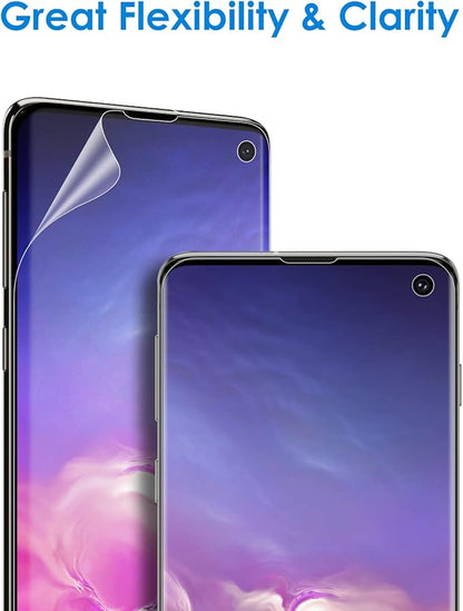 JETech Screen Protector for Samsung Galaxy S10, 2-Pack | Self-Healing TPU Film, HD Clear, Anti-Scratch Protection, Bubble-Free Installation