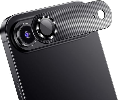 Korecase for iPhone Air Camera Lens Protector -[Scratch-resistant][Strong adhesion][Case Friendly] Metal Tempered Glass Rear Camera Screen Protective Drop Resistant, Black