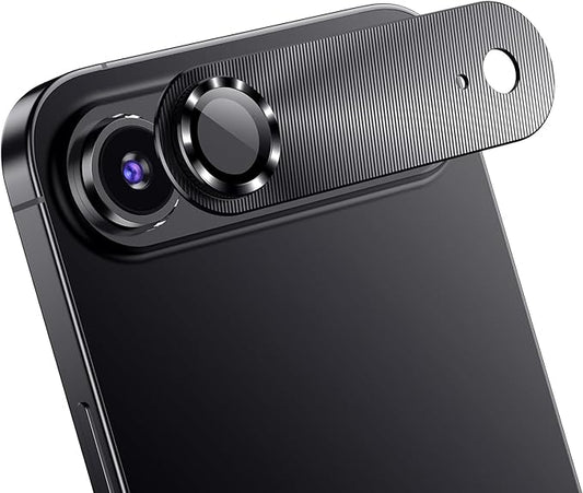 AFARER 2 Pack Lens Protector for iPhone 17 Air, Ultra-thin HD Tempered Glass Camera Cover [Strong Adsorption] [Not Easy to Break] [Does not Affect Night Shots] Case-Friendly (Black)
