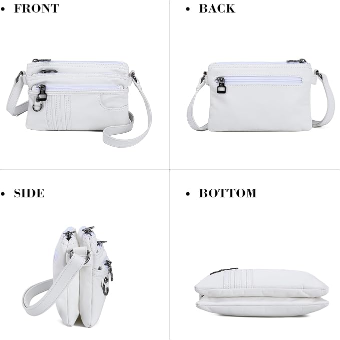 MINICAT Multiple Pockets Small Crossbody Purse Cell Phone Purse Shoulder Bags for Women Cross Body Bag for Woman