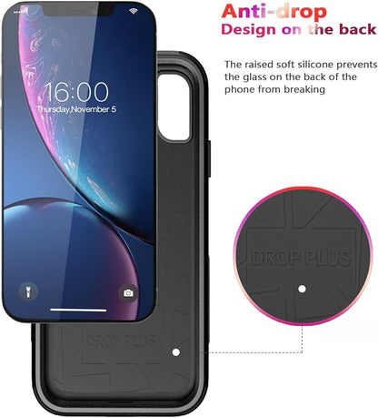 Diverbox for iPhone Xr Case [Shockproof] [Dropproof] [Dust-Proof],Heavy Duty Protection Phone Case Cover for Apple iPhone XR
