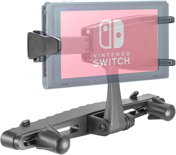 iBOLT sPro2 Headrest Viewer- car headrest mounting Solution- Works with The Nintendo Switch, All Phone and case Combinations, and Small Tablets up to 7 inches [Video Game]