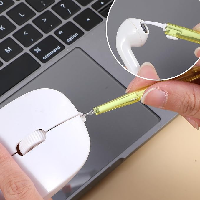 10 Pcs Phone Charge Port Cleaning Tool Kit Anti-Clogging Mini Brushes Cleaner Charging Port Cleaner Dual Side Multifunction Tools for Phone Camera Lens Speaker and Receiver