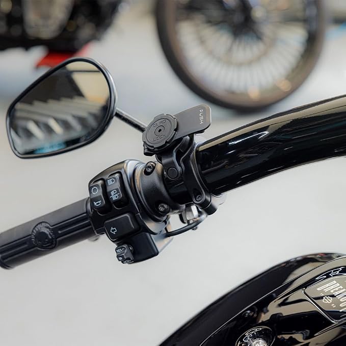 Quad Lock Handlebar Motorcycle Phone Mount PRO - Large Kit with Vibration Dampener and MAG Universal Adaptor