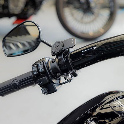 Quad Lock Handlebar Motorcycle Phone Mount PRO - Large Kit with Vibration Dampener and MAG Universal Adaptor