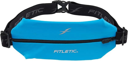 Fitletic Active Lifestyle Fanny Pack & Mini Sports Running Belt For Men & Women – Lightweight, Low Profile- Ultra-Soft Expandable Lycra Pouch - Fits All Phones – Inner Pocket