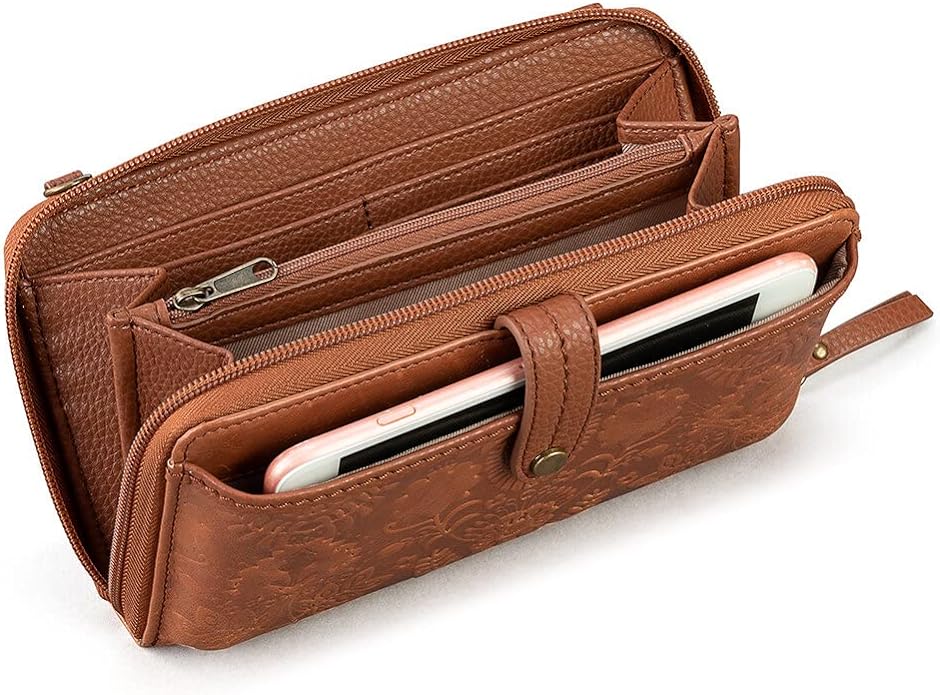 The Sak Iris Smartphone Crossbody Purse - Small Women's Cellphone Bag & Wallet For Everyday- Convertible Wristlet With Zipper