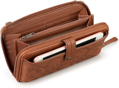 The Sak Iris Smartphone Crossbody Purse - Small Women's Cellphone Bag & Wallet For Everyday- Convertible Wristlet With Zipper