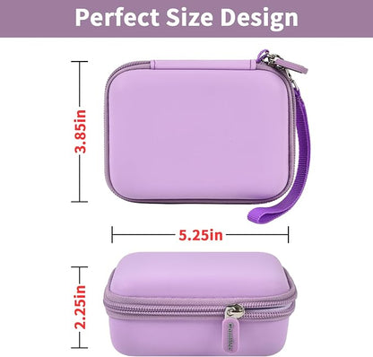 Portable Charger Power Bank Case for 2PCS Swyop /for Feob /for Charmast /for JEJILL /for LanLuk /for VEGER /for iWALK /for Taegila /for Kuulaa and More Small Charging Battery Pack - Bag Only (Purple)