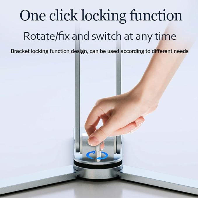 Magnetic Tripod for iPhone 16/15/14/13/12 Series & iPads,Aluminium Mini Magsafes Tripod for iPhone & Magsafes,360° Adjustable Triple Fold Design Magnetic Phone Stand
