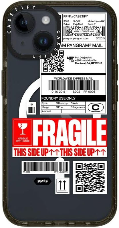 CASETiFY Impact iPhone 14 Case [4X Military Grade Drop Tested / 8.2ft Drop Protection/Compatible with Magsafe] - PP-0008 - Glossy Black