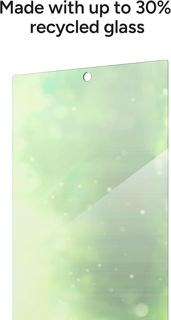 ZAGG Glass XTR4 Samsung Galaxy S25 Ultra Screen Protector - Tempered Glass, 11X Stronger with Graphene, Blue Light Filtering, Anti-Reflective Technology, InvisibleShield, Easy Dust-Free Installation