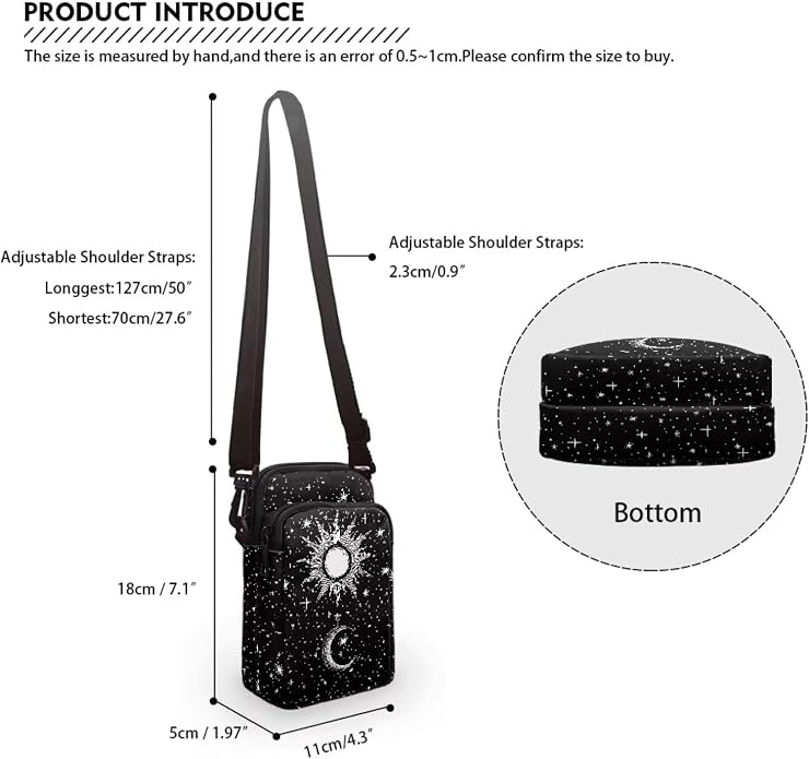 DISNIMO Small Crossbody Bags for Women Trendy Cross Body Cell Phone Shoulder Bags Purses with Adjustable Strap
