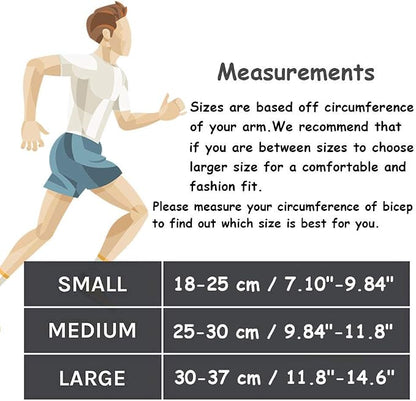 Cell Phone Armband for Running, Universal Sports Armband All Purpose Sport Bag for Phones Under 6", Exercise Arm Holder for Running, Gym Workouts for iPhone, Samsung Galaxy S9/8/7/6, (Black,S)