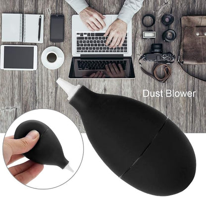 Semme Keyboard Cleaner, Rubber Powerful Air Dust Blower Pump, Cleaner Tool for Camera Watch Phone Keyboard Lens Filter Cleaning(Black)