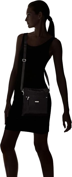 Baggallini womens Go Bagg With Rfid Phone Wristlet