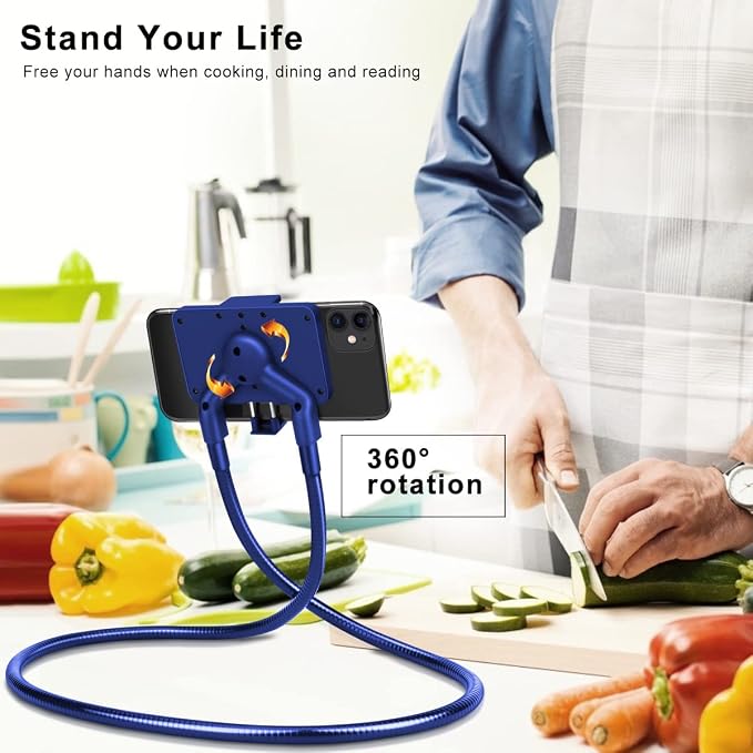 B-Land Cell Phone Holder, Universal Mobile Phone Stand, Lazy Bracket, DIY Flexible Mount Stand with Multiple Function