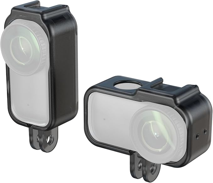 SmallRig Vertical to Horizontal Action Camera Case Kit for DJI Osmo Nano, with 1/4"-20 Locating Hole, Silicone Gasket, Cold Shoe, Quick Release Design, Ultra-Low-Angle Shooting