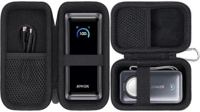 khanka for Anker Prime 26K, 300W Power Bank + Anker MagGo 10000mAh Power Bank Case