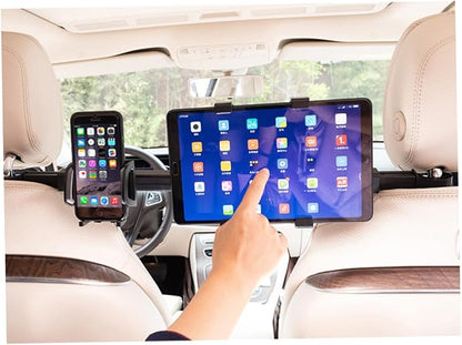Hemoton Car Phone Mount Vent Holder for Phone Tablet 360° Rotatable Abs Material 7-10in Tablet