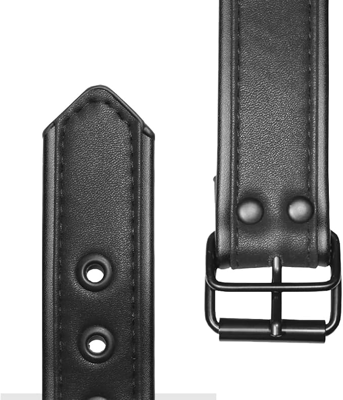 Armband Leather Harness for Man Adjustable Armband Harness Belt 2 PCS (Classic Black)