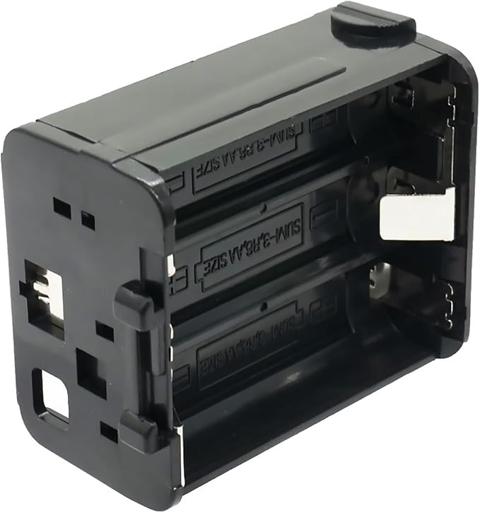 Replacement Battery Case (6*AA) Battery Storage Shell for Kenwood Radio TH-28 TH-48 TH-78HT