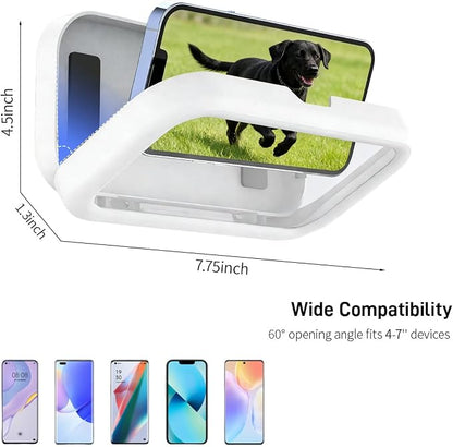 Waterproof Shower Phone Holder - 360° Rotation Case with Anti-Fog & High Sensitivity | Universal Mount Stand for Bathroom Wall, Mirror, Bathtub, Kitchen for Men & Women
