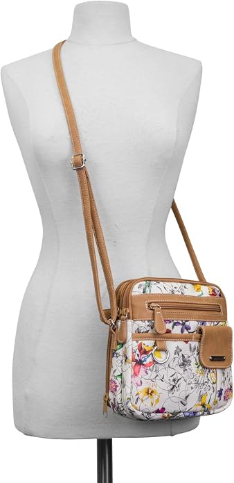 Multisac Women's MultiSac North South Mini Zip Around Crossbody