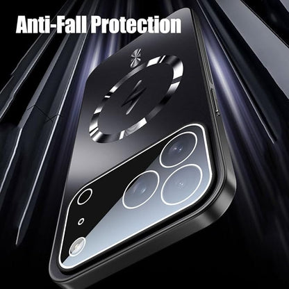 Magnetic Case for iPhone 17 Pro Max/17 Pro/Air/17,Heavy Duty Protection Camera Shock Protection Slim Wireless Charging Matte Phone Cover (17,Purple)