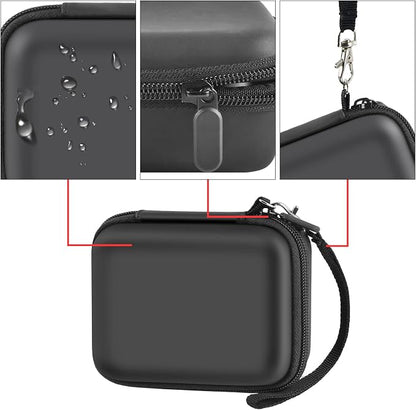 casmilee Portable Charger Power Bank Case for 2PCS Swyop/for Feob/for Charmast/for JEJILL/for LanLuk/for VEGER/for iWALK/for Taegila/for Kuulaa and More Small Charging Battery Pack - Bag Only (Black)