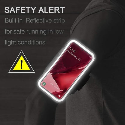 Galaxy Note 20, 20 Ultra Armband, JEMACHE Gym Running Workouts Water Resistant Arm Band Case for Samsung Galaxy Note 20/20 Ultra with Key Holder (Rosy)