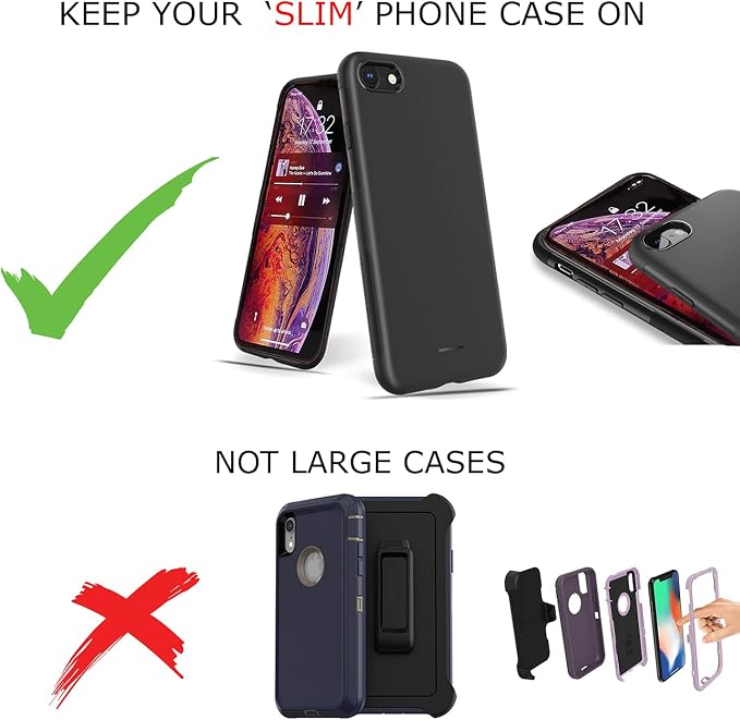 RevereSport for iPhone Pro 17/16/15/14/13/12/11 Running Armband. Premium Sports Arm Phone Case Holder for Runners, Exercise & Gym Workouts (6.2)