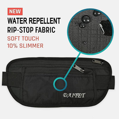 DAITET Crossbody Fanny Pack for Men&Women,Large Waist Bag & Hip Bum Bag with Adjustable Strap for Outdoors Workout Traveling Casual Running Hiking Cycling
