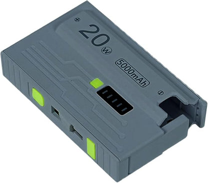 12700 Battery Charging Adapters Case Detachable NonWelding Design Portable Powerbanks Housing Shell Multiple Protections Type C Replaceable Battery Powerbank Case