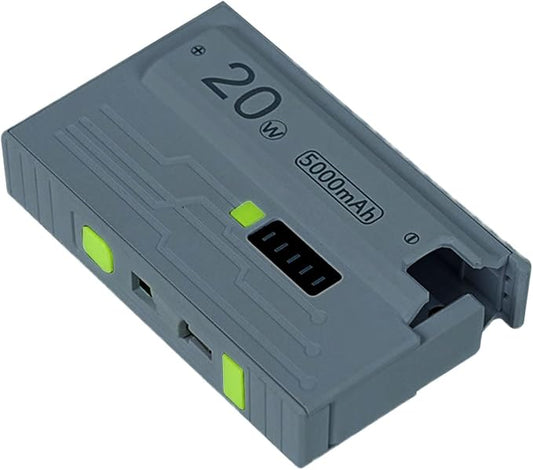 12700 Battery Charging Adapters Case Detachable NonWelding Design Portable Powerbanks Housing Shell Multiple Protections Type C Replaceable Battery Powerbank Case