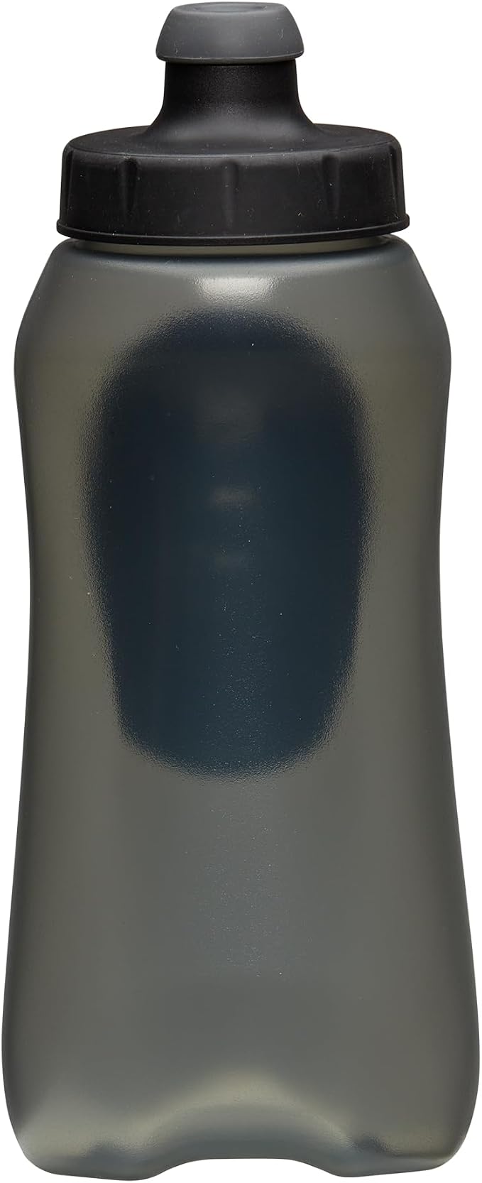 Nathan SpeedDraw 2 Insulated Handheld Running Water Bottle Flask – Double-Wall Insulation, Ergonomic Grip, Blast Valve Cap, Phone & Key Storage Pockets, Reflective Design, 22oz - Black