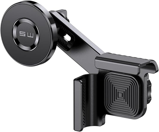 Tesla Phone Mount, MagSafe Strongest Magnet Power Magnetic Car Phone Holder Mount for Tesla 3/Y Accessories Fits for All iPhone & Android Phones - with Magnetic Ring