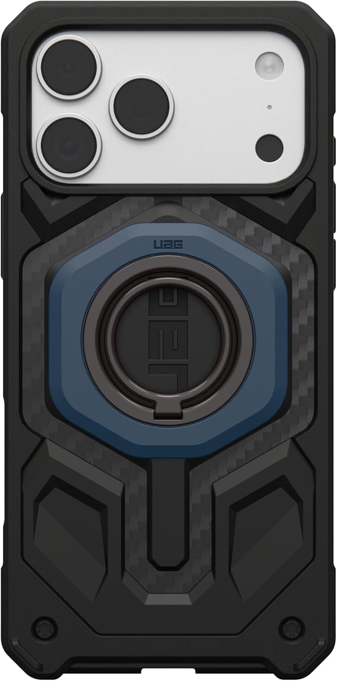URBAN ARMOR GEAR UAG Mag Ring Stand LT - Ultra Strong Magnet MagSafe Compatible Metal Phone Ring Grip 360 Rotation Multi-Viewing Kickstand, Mallard