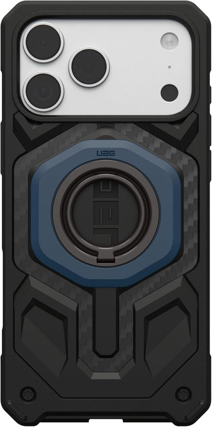 URBAN ARMOR GEAR UAG Mag Ring Stand LT - Ultra Strong Magnet MagSafe Compatible Metal Phone Ring Grip 360 Rotation Multi-Viewing Kickstand, Mallard