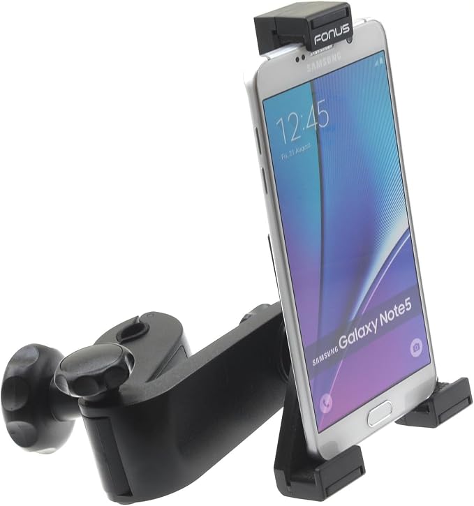 Car Mount Headrest Holder Compatible with Google Pixel 9 Pro Fold, Back Seat Cradle Swivel Dock Entertainment