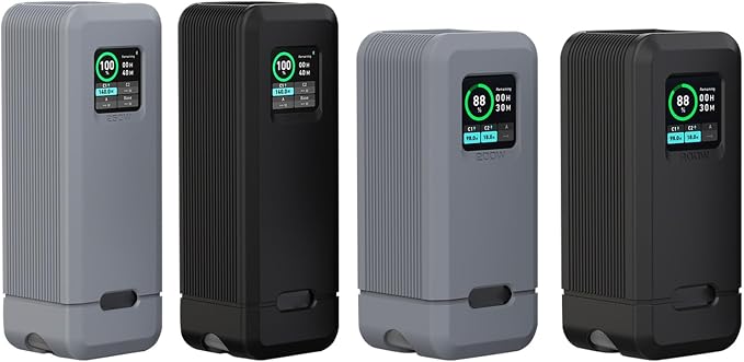 Energy Storage Devices Skin Sleeve Shockproof for 250W/200W External Battery Packs, Full Access Scratch Resistant Covers