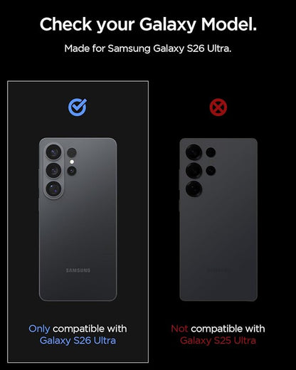 Spigen Camera Lens Screen Protector [GlasTR EZ Fit Optik Pro] Designed for Galaxy S26 Ultra [Case Friendly][2 Pack]