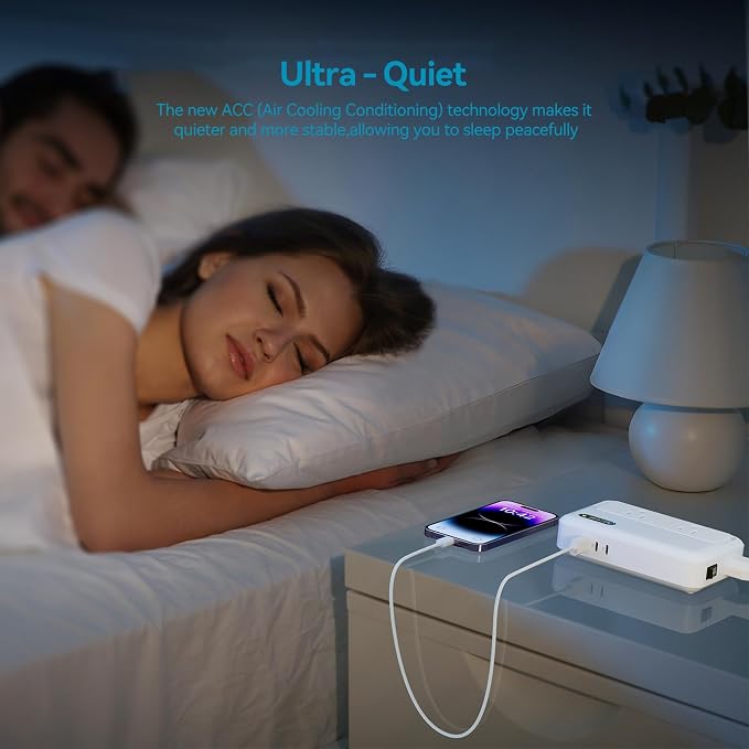 BESTEK 220V to 110V Converter with USB-C 35W, US to Europe Power Converter | with AU/EU/UK/India/South Africa Plug Adapter
