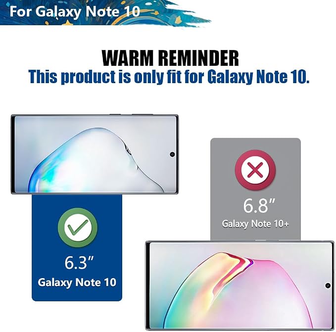 [Upgraded Battery Case for Samsung Galaxy Note 10, 5000mAh Rechargeable Extended Battery Charging Charger Case, Add 100% Extra Juice (6.3 Inches) Black