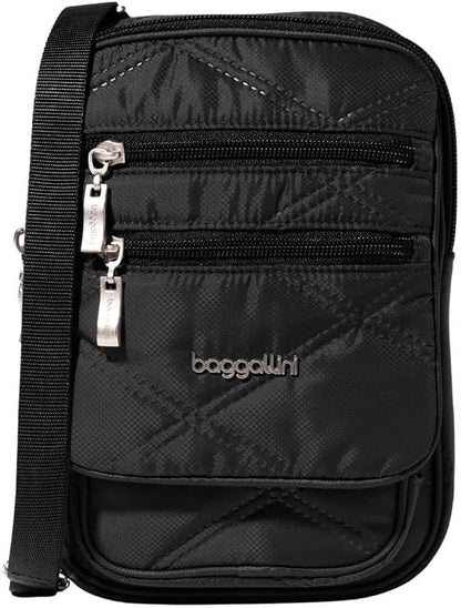 Baggallini Journey Crossbody Bags for Women 9x6 Small Lightweight Travel Handbag W/RFID
